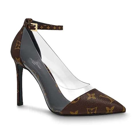 louis vuitton pump with leather strap|louis vuitton high heel pumps.